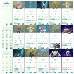 Level 40 🔥 50 Legendary 🔥 51 Shiny 🔥 3 Shiny Legendary 🔥 Palkia Tornadus Reshiram 🔥 14 Shadow Legendary 🔥 All Tradable