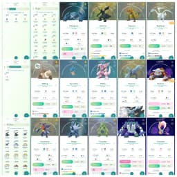 Level 40 Valor 🛡️ 52 Legendary 🛡️ 50 Shiny 🛡️ 3 Shiny Legendary 🛡️ 13 Shadow Legendary 🛡️ 1 Shiny Shadow 🛡️ All Tradable