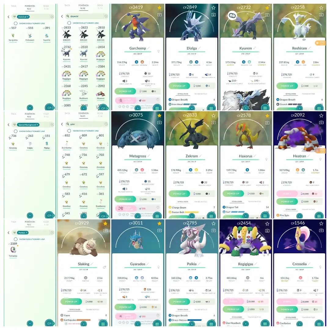 Level 40 🌹 52 Legendary 🌹 52 Shiny 🌹 3 Shiny Legendary 🌹 Perfect iV100 Tornadus 🌹 12 Shadow Legendary 🌹 All Tradable