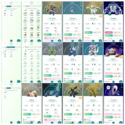 Level 40 | 50 Legendary : 56 Shiny | 6 Shiny Legendary : 5 Shiny Shadow | 17 Shadow Legendary : High CP Pokemons | All Tradable