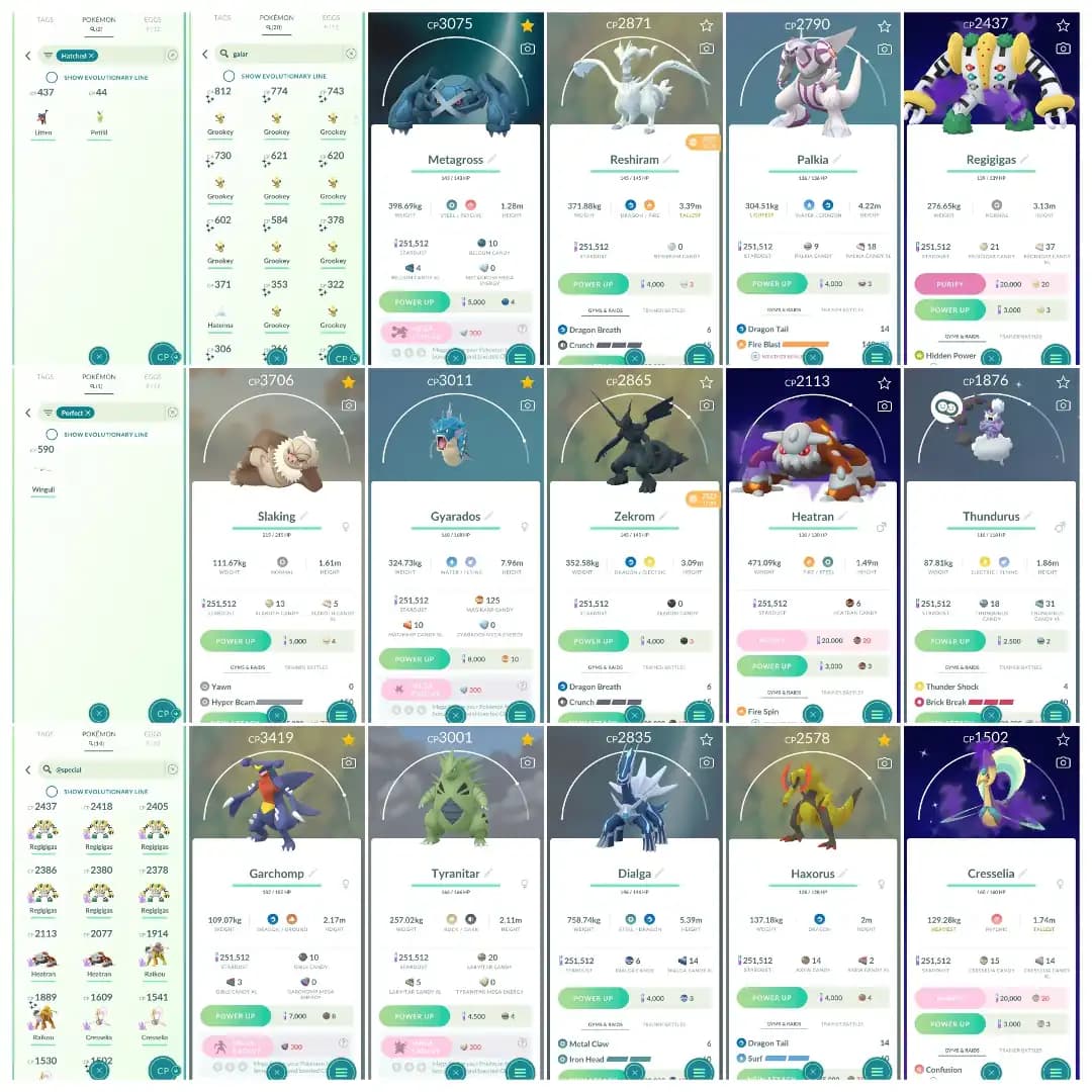 Level 40 | 50 Legendary : 50 Shiny | 4 Shiny Legendary : 2 Shiny Shadow | 14 Shadow Legendary : High CP Pokemons | All Tradable