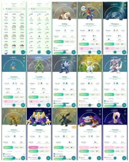 Level 40 | 52 Legendary : 50 Shiny | Shiny Legendary Reshiram | 12 Shadow Legendary | 17 Special : High CP Pokemons | All Tradable