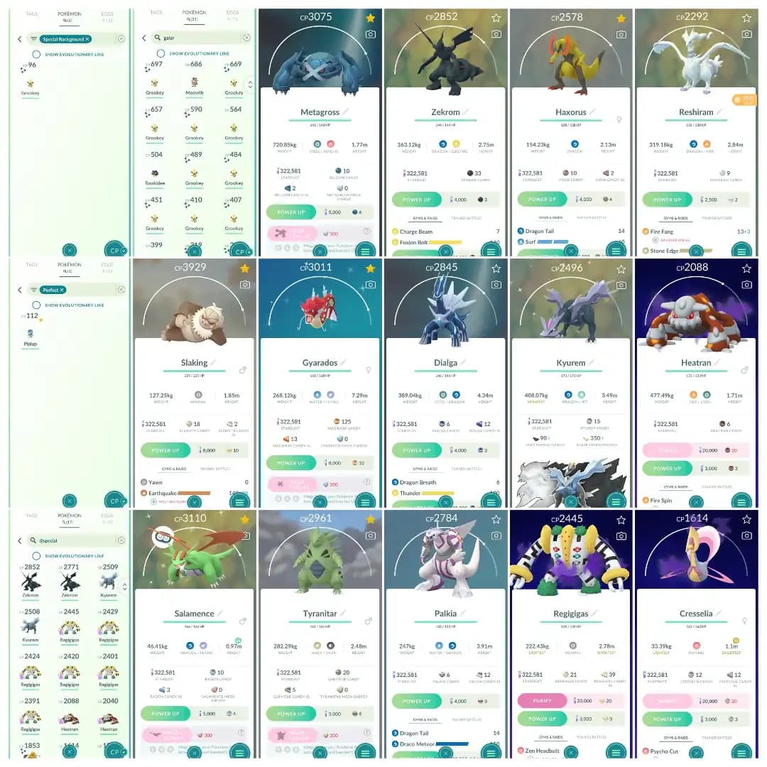 Level 40 | 52 Legendary : 52 Shiny | 3 Shiny Legendary | 13 Shadow Legendary : 1 Shiny Shadow | 17 Special : High CP Pokemons | All Tradable