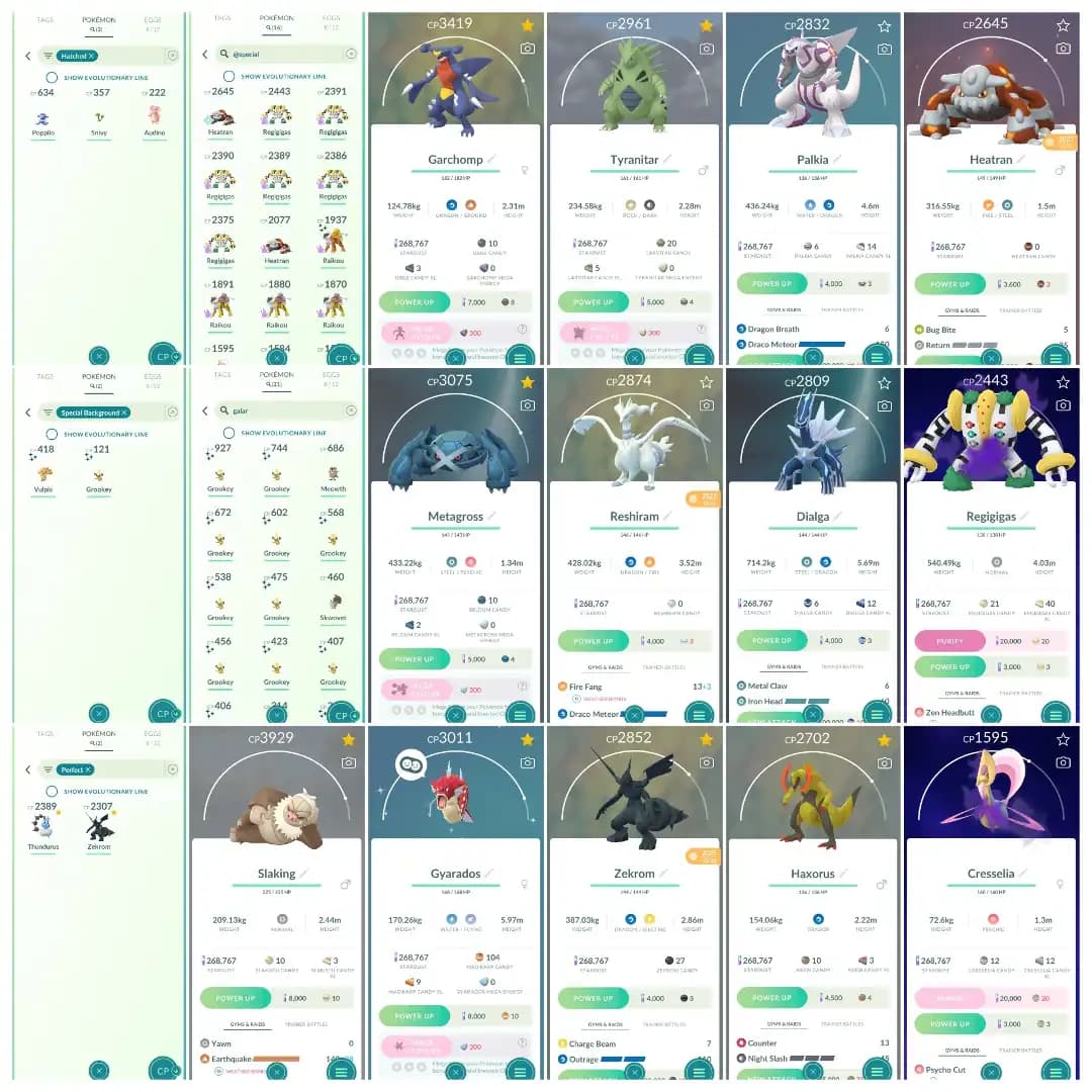 Level 40 | 50 Legendary : 52 Shiny | 4 Shiny Legendary : 1 Shiny Shadow | 15 Shadow Legendary : 2 Perfect iV100 | All Tradable