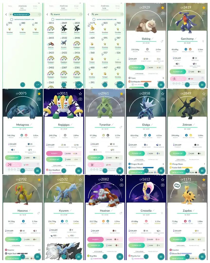 Level 40 | 50 Legendary : 52 Shiny | Shiny Legendary Galarian Zapdos : Rare | 18 Shadow Legendary : High CP Pokemons | All Tradable