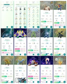 Level 40 | 50 Legendary : 52 Shiny | Shiny Legendary Galarian Zapdos : Rare | 18 Shadow Legendary : High CP Pokemons | All Tradable