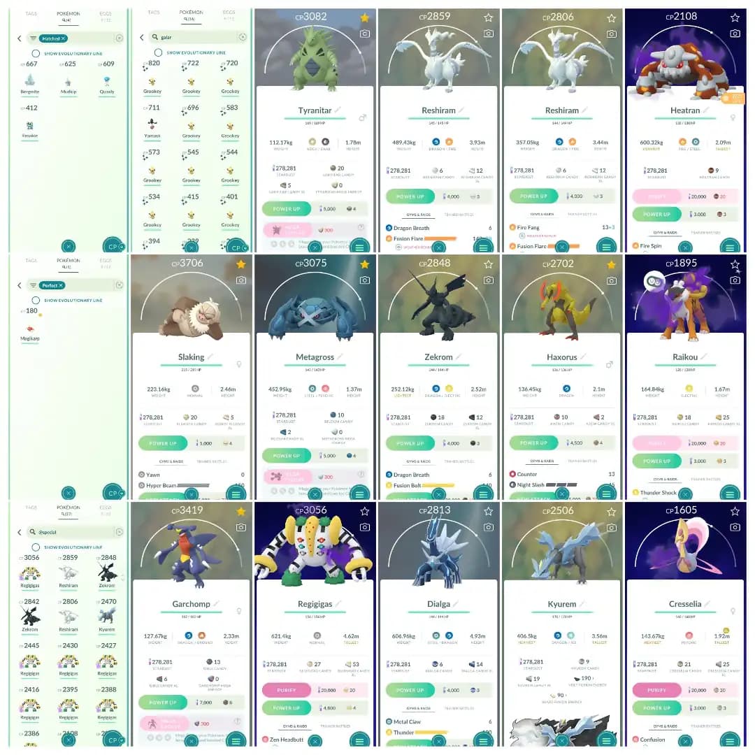 Level 40 | 50 Legendary : 51 Shiny | 4 Shiny Legendary : 3 Shiny Shadow | 21 Shadow Legendary : High CP Pokemons | All Tradable