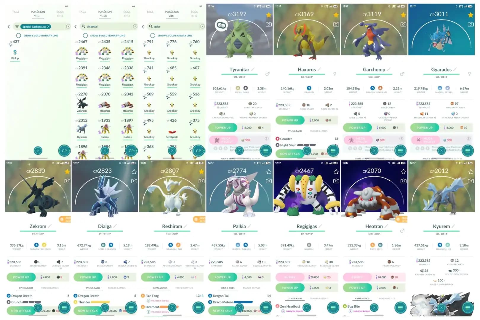 Level 40 | 50 Legendary : 50 Shiny | 2 Shiny Legendary : 19 Special | 17 Shadow Legendary : High CP Pokemons | All Tradable