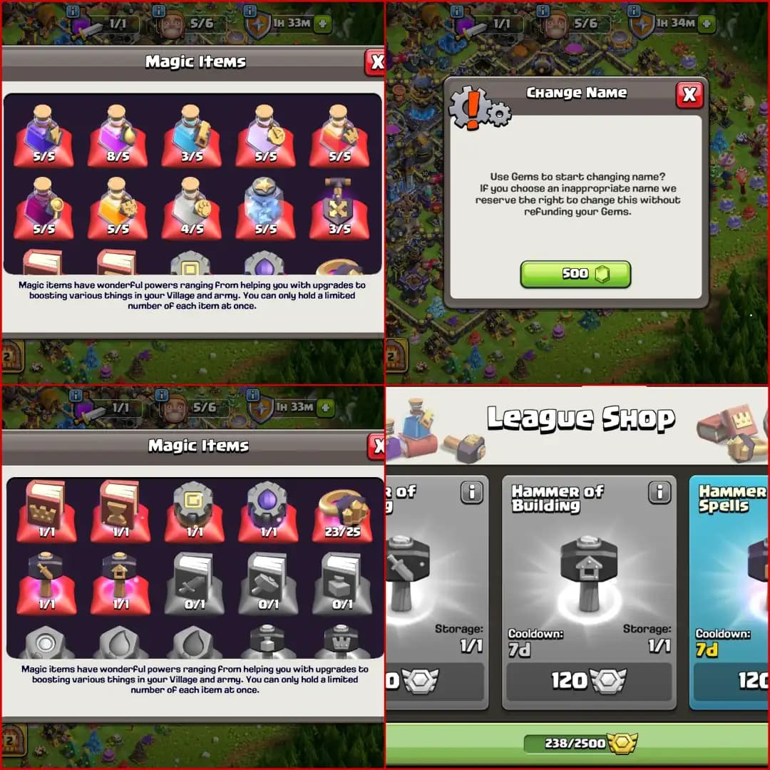 TH18 Rare & Limited Edition | Crazy Stacked Old ClashTrees & Obstacles | 20K Legend Cups : Max Gaurdians | 14 Epic Equipments : 9 Epics Lvl26+