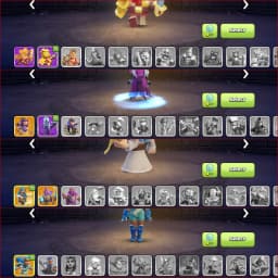 TH18 Rare & Limited Edition | Crazy Stacked Old ClashTrees & Obstacles | 20K Legend Cups : Max Gaurdians | 14 Epic Equipments : 9 Epics Lvl26+