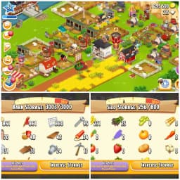 LEVEL 52 🎯 3000 BARN 🎯 800 SILO 🎯 FULLY FILLED LAND TOOLS 🎯 1.2M COINS 🎯 215 DIAMONDS 🎯 FULLY STACKED 🎯 FULL ACCESS 🎯 INSTANT DELIVERY