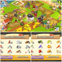 LEVEL 52 🐉 3000 BARN 🐉 800 SILO 🐉 FULLY FILLED LAND TOOLS 🐉 1.3M COINS 🐉 205 DIAMONDS 🐉 FULLY STACKED 🐉 FULL ACCESS 🐉 INSTANT DELIVERY