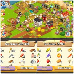 LEVEL 52 🦂 3000 BARN 🦂 800 SILO 🦂 FULLY FILLED LAND TOOLS 🦂 1.3M COINS 🦂 263 DIAMONDS 🦂 FULLY STACKED 🦂 FULL ACCESS 🦂 INSTANT DELIVERY