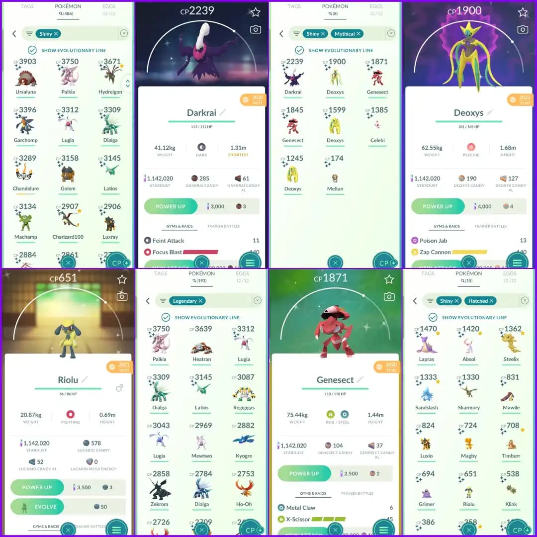 LEVEL 69 👑 Majestic Rarest Collection 👑 Shiny Luca Pikachu + Santa Pikachu + Explorer Hat Pikachu 👑 10× Guaranteed Lucky Shiny Legendary