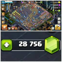 TH18 Rarest Ever Max 👑 28000 Gems 👑 Crazy Stacked Old Clash Trees 👑 10 Epic Equipments 👑 6 Epics Max 👑 Justice Scenery 👑