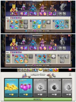 TH18 Rarest Ever Max 👑 28000 Gems 👑 Crazy Stacked Old Clash Trees 👑 10 Epic Equipments 👑 6 Epics Max 👑 Justice Scenery 👑