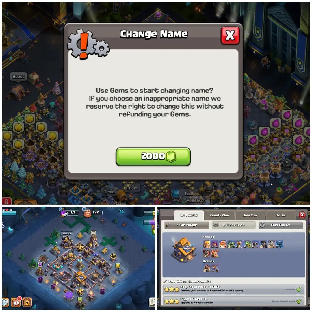 TH18 Rarest Ever Max 👑 28000 Gems 👑 Crazy Stacked Old Clash Trees 👑 10 Epic Equipments 👑 6 Epics Max 👑 Justice Scenery 👑