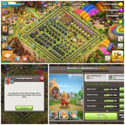 TH17 Premium Mostly Maxed 💎 XP 213 💎 Rare All 15 Epic Equipments 💎 Stacked Items Medals Skins 💎 Clean Apprentice 💎 Free Name Change 💎