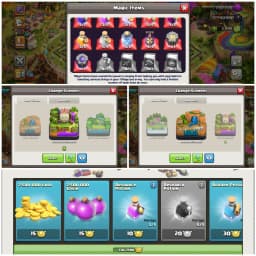 TH17 Premium Mostly Maxed 💎 XP 213 💎 Rare All 15 Epic Equipments 💎 Stacked Items Medals Skins 💎 Clean Apprentice 💎 Free Name Change 💎