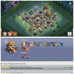 TH16 Near Max 🔥 XP 218 🔥 9 Epic Equipments 🔥 Heroes BK76 AQ90 MP58 GW57 RC34 🔥 Painter Scenery 🔥 10 Hero Skins 🔥