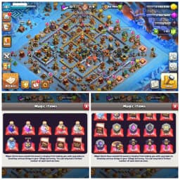 TH17 Near Max ❄️ All Apprentice Max ❄️ Rare All 15 Epic Equipments ❄️ Snow Scenery ❄️ Free Name Change ❄️ Fully Stacked Items and Medals ❄️