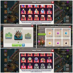 TH18 Rare Max Beauty 🌻 30500 Gems 🌻 9 Epic Equipments 🌻 5 Epics Max 🌻 Rare High Seas Scenery 🌻 Fully Stacked Items 🌻 1400 Plus CWL Medals 🌻