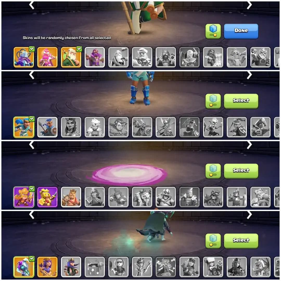 TH17 Almost Max 🌼 Except Walls 🌼 10 Epic Equipments 🌼 Heroes BK75 AQ80 MP51 GW55 RC30 🌼 Name Changeable 🌼 8 Hero Skins 🌼