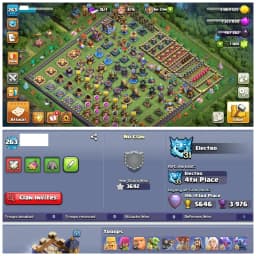 TH18 Mostly Maxed 🚀 XP 263 🚀 14 Epic Equipments 🚀 25 Equipments Max 🚀 3600 Plus War Stars 🚀 13 Hero Skins 🚀 Full Max Builder Hall 7K Rank 🚀