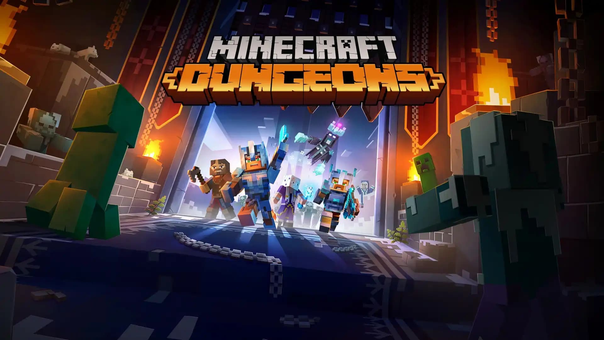 Minecraft Dungeons cover