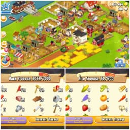 LEVEL 52 | 3000 BARN & 800 SILO | FULLY FILLED LAND TOOLS | 1.1M COINS & 188 DIAMONDS | FULLY STACKED | FULL ACCESS | IOS/ANDROID