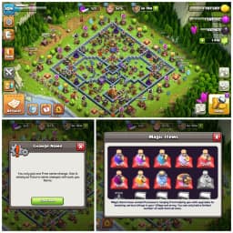 🛡️ TH16 DONATION ACCOUNT 🛡️ BLUE WALLS 🛡️ 3 EPIC EQUIPMENTS 🛡️ BK 50 AQ 52 MP 26 GW 18 RC 12 🛡️ FREE NAME CHANGE 🛡️ 240 MEDALS 🛡️