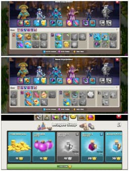 🛡️ TH16 DONATION ACCOUNT 🛡️ BLUE WALLS 🛡️ 3 EPIC EQUIPMENTS 🛡️ BK 50 AQ 52 MP 26 GW 18 RC 12 🛡️ FREE NAME CHANGE 🛡️ 240 MEDALS 🛡️