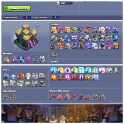 ☘️ TH14 MAX ACCOUNT ☘️ 2 SCENERIES ☘️ RARE HIGH SEAS ☘️ MAX HEROES ☘️ 9 HERO SKINS ☘️ 3 EPIC EQUIPMENTS ☘️ 560 STARRY ORES ☘️