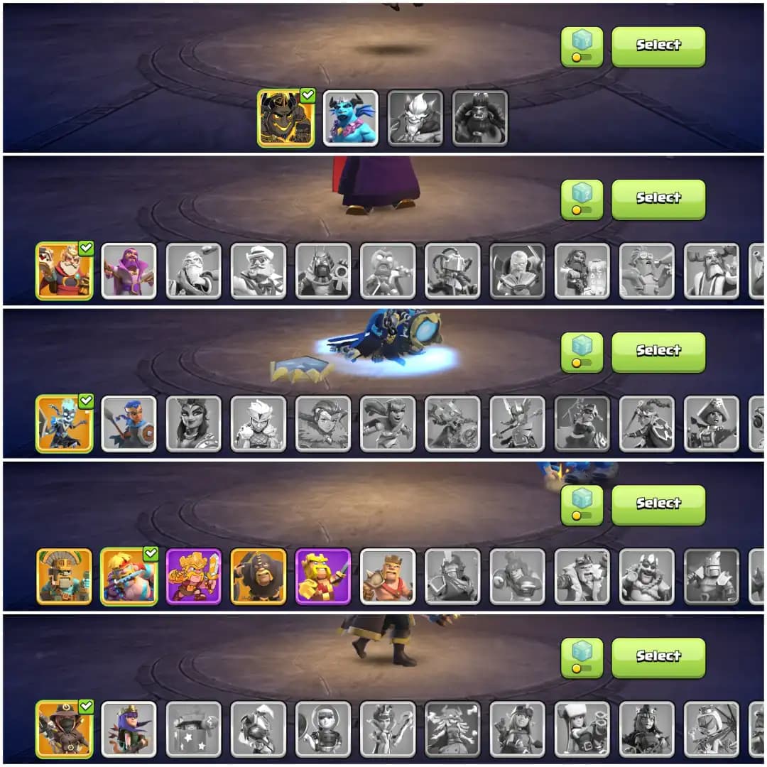 ☘️ TH14 MAX ACCOUNT ☘️ 2 SCENERIES ☘️ RARE HIGH SEAS ☘️ MAX HEROES ☘️ 9 HERO SKINS ☘️ 3 EPIC EQUIPMENTS ☘️ 560 STARRY ORES ☘️