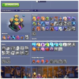 🪙 TH14 DONATION ACCOUNT 🪙 BK 33 AQ 29 MP 40 GW 15 RC 14 🪙 FREE NAME CHANGE 🪙 STACKED MAGIC ITEMS 🪙