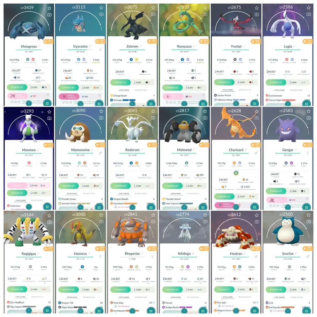 💎 LEVEL 45 2019 CREATION 💎 SHINY LEGENDARY MEWTWO 💎 HEATRAN 💎 SHINY MYTHICAL GENESECT 💎 18 PERFECT IV 100 💎