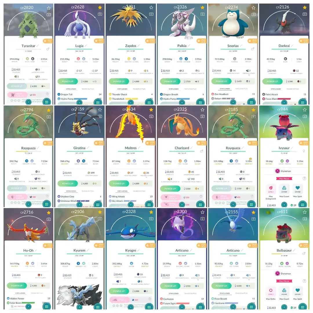 💯 LEVEL 43 MYSTIC 2020 CREATION 💯 SHINY LEGENDARY MOLTRES 💯 HEATRAN 💯 SHADOW LEGEND MEWTWO 💯 LUGIA 💯 OG STACKED POKEMON 💯