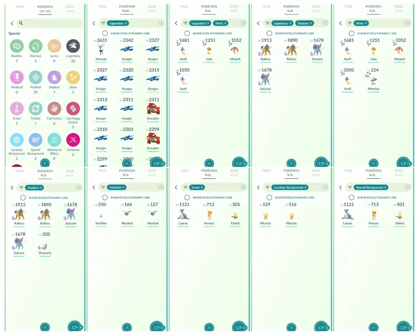 ⚔️ INSTINCT TEAM STACKED ⚔️ 4 SHINY LEGENDARY ⚔️ 4 SHADOW LEGENDARY ⚔️ 3 SPECIAL BG ⚔️ 2 LOCATION BG ⚔️ 26 LEGENDARY ⚔️ 20 PURIFIED ⚔️