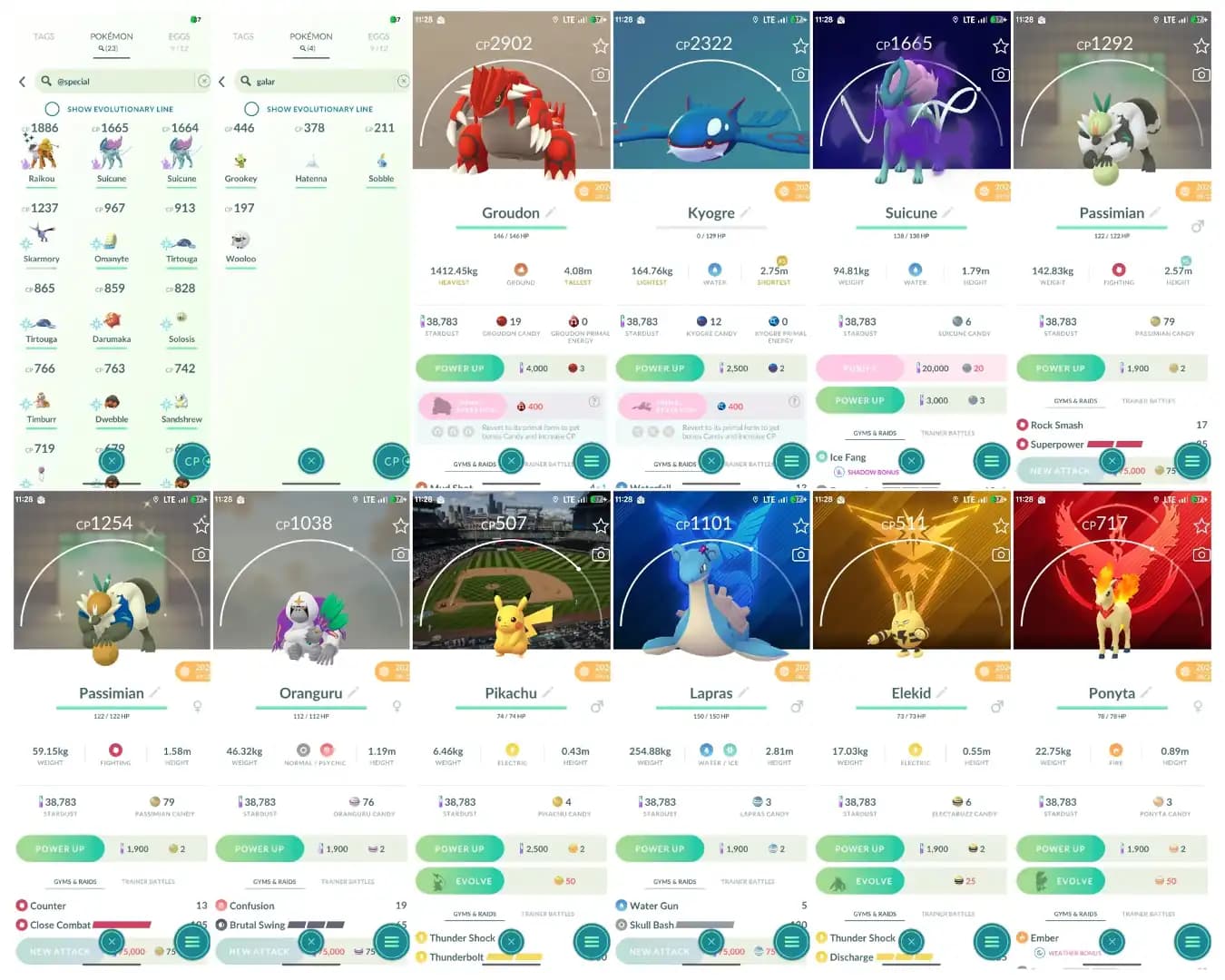 🧿 MYSTIC TEAM STACKED ACCOUNT 🧿 3 SHINY LEGENDARY 🧿 3 SHADOW LEGENDARY 🧿 SHINY SHADOW RAIKOU 🧿 23 SPECIAL 🧿 15 LEGENDARY 🧿 8 SHINY 🧿