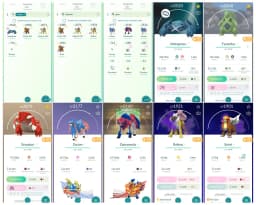 🎯 LEVEL 35 MYSTIC TEAM 🎯 13 LEGENDARY 🎯 52 SHINY 🎯 2 SHADOW LEGENDARY 🎯 4 PERFECT IV 100 🎯 750 POKECOINS 🎯 STACKED ITEMS 🎯