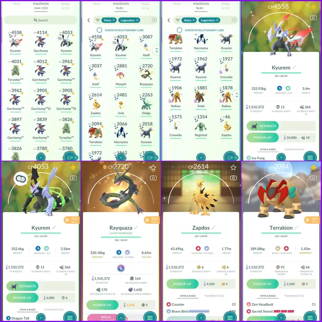 👑 LEVEL 66 ULTRA RARE STACKED 👑 256 SHINY 👑 174 LEGENDARY 👑 21 SHINY LEGENDARY 👑 NAME CHANGEABLE 👑 FULLY STACKED 👑 RARE POKEMON 👑