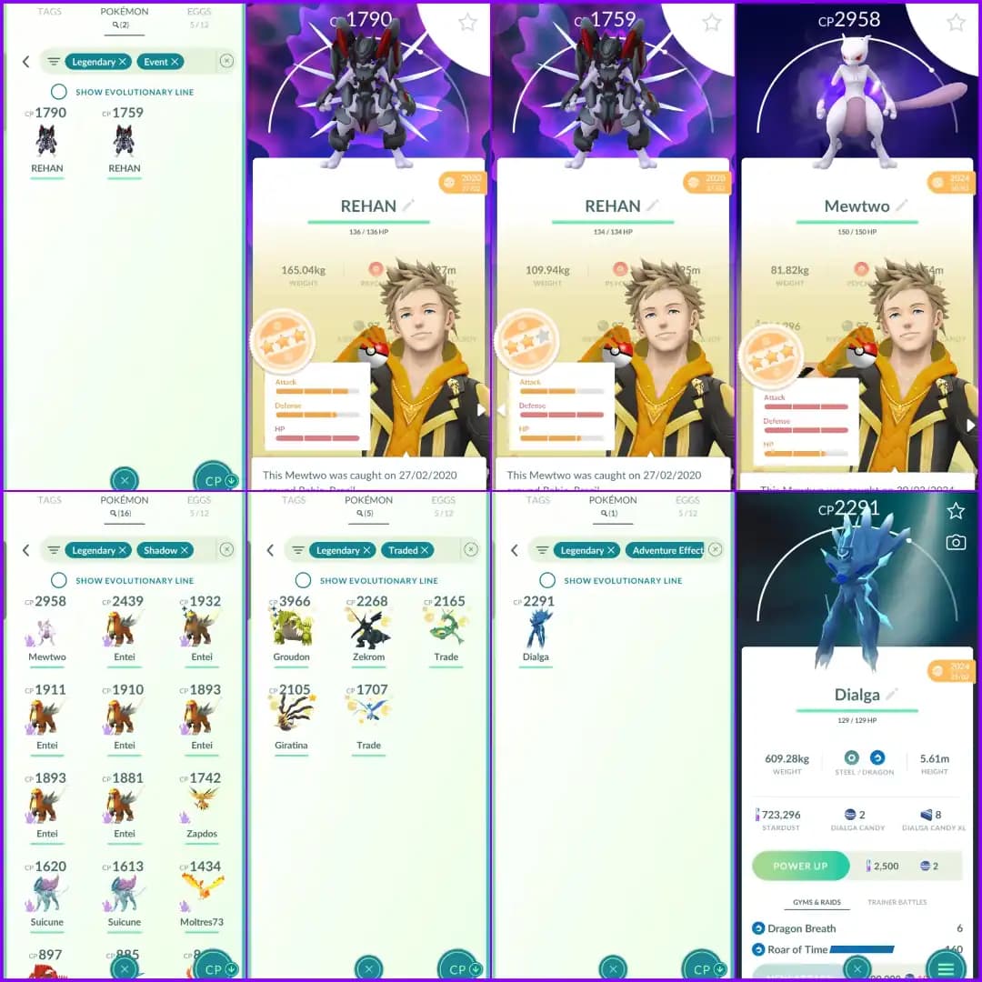 💎 LEVEL 62 RARE 2016 OG BEAST 💎 441 SHINY 💎 180 LEGENDARY 💎 19 SHINY LEGENDARY 💎 PRIMAL GROUDON 💎 PRIMAL KYOGRE 💎 2 ARMOURED MEWTWO 💎