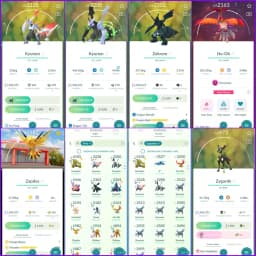 🔥 LEVEL 54 VALOR 🔥 152 LEGENDARY 🔥 83 SHINY 🔥 9 SHINY LEGENDARY 🔥 2 FUSIONS 🔥 PRIMAL GROUDON 🔥 SHINY ZAPDOS SPECIAL BG 🔥