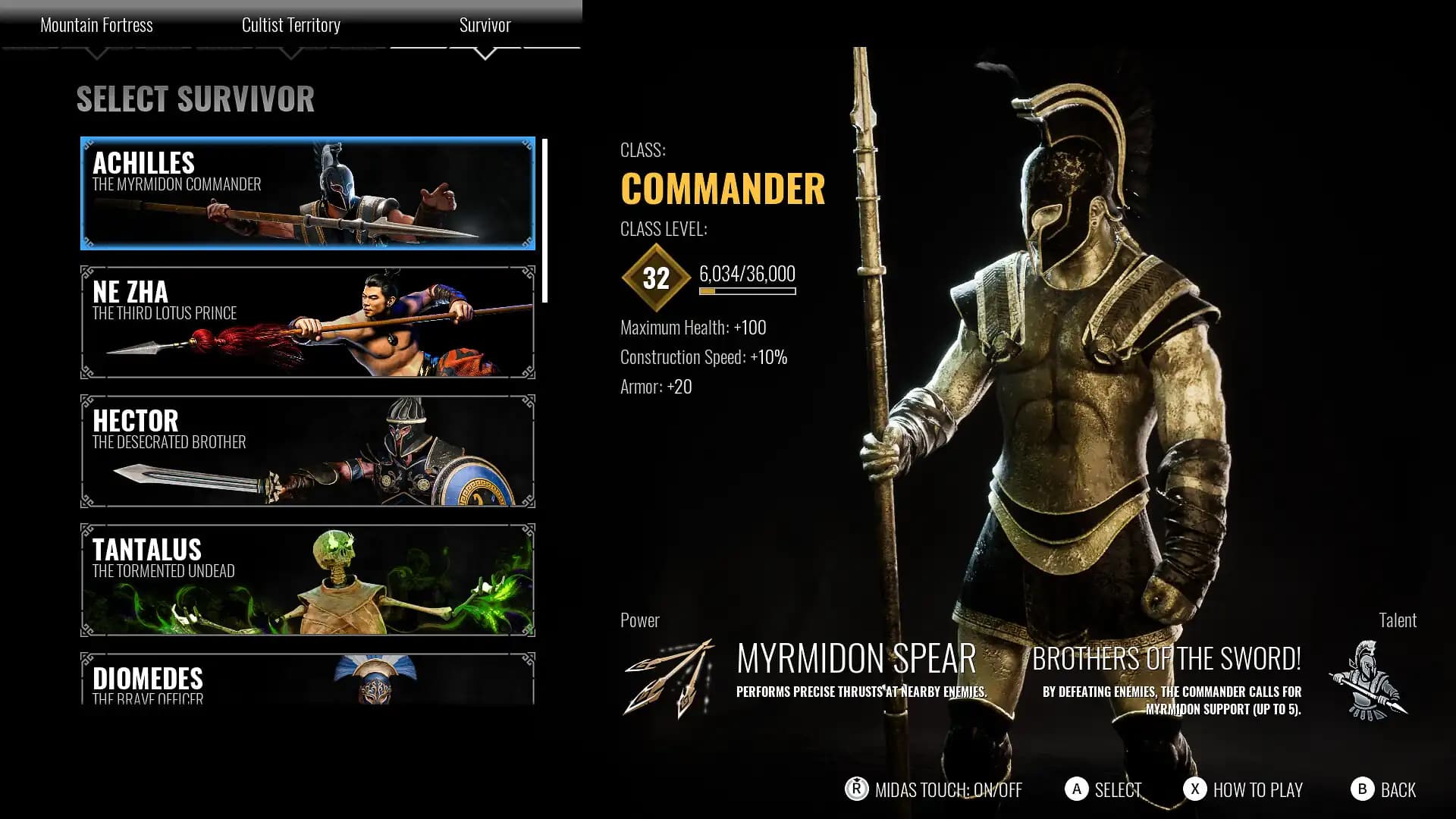 Achilles: Survivor - Supporter Pack media 3